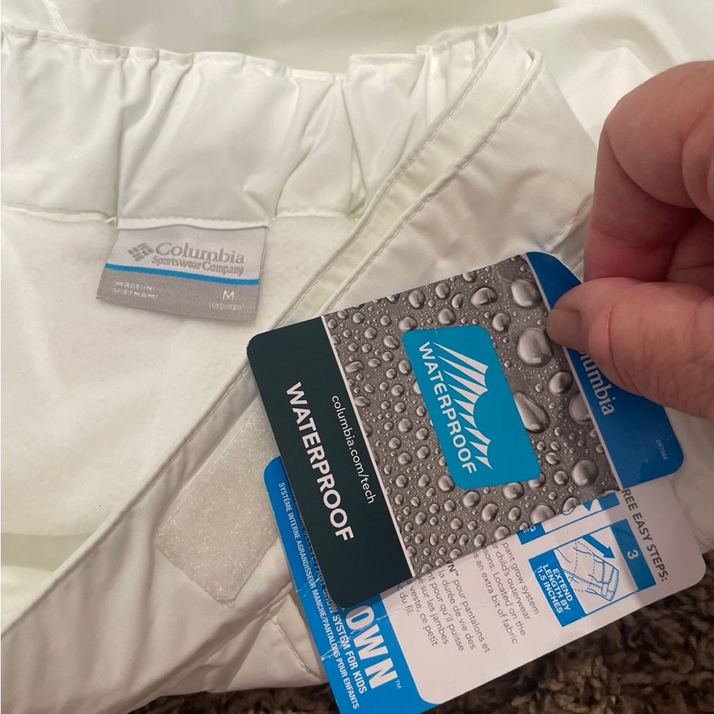 Columbia sportswear, NWT, snow, pants, kids size medium - Picture 5 of 5